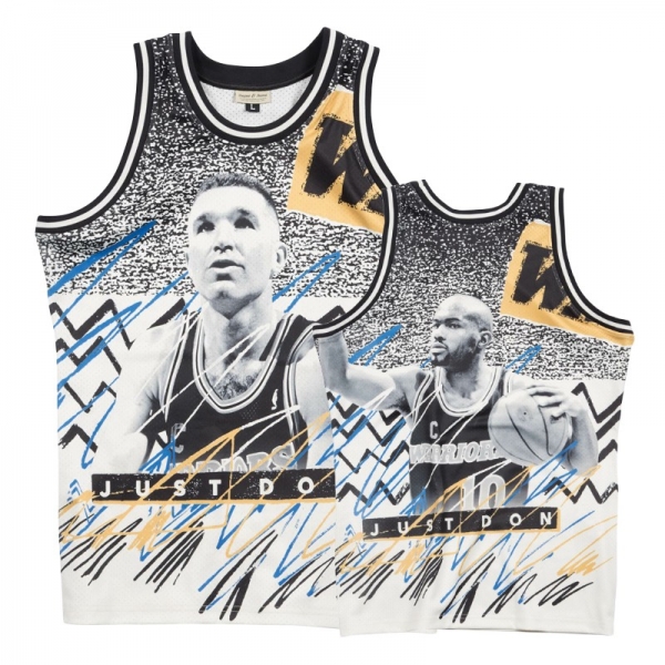 Warriors Chris Mullin All-Star Image Jersey - Gray