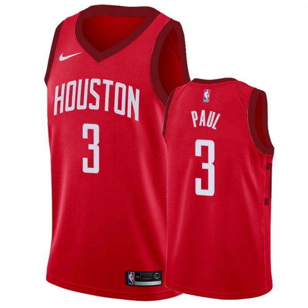 Houston Rockets #3 Chris Paul Earned Jersey