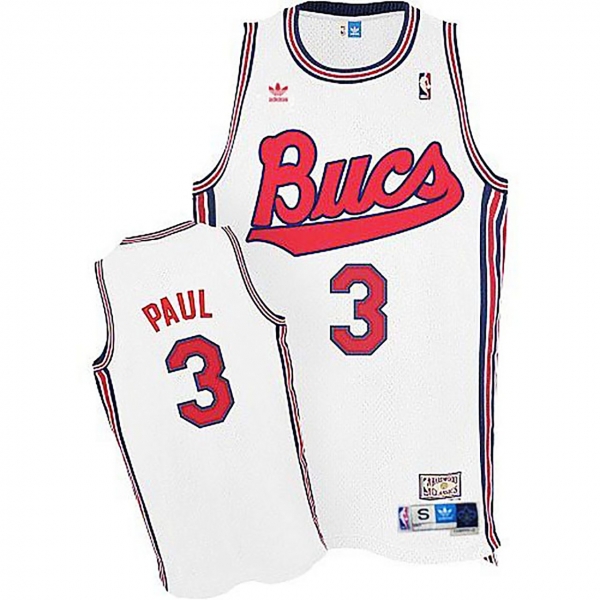 New Orleans Pelicans #3 Chris Paul Hardwood Classics Jersey