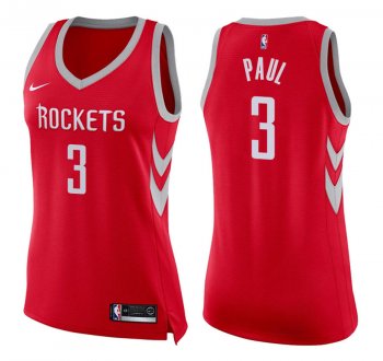 Women's Houston Rockets #3 Chris Paul Icon Jersey