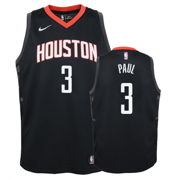 Youth Houston Rockets #3 Chris Paul Statement Jersey