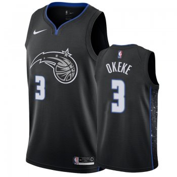 Orlando Magic #3 Chuma Okeke City Jersey