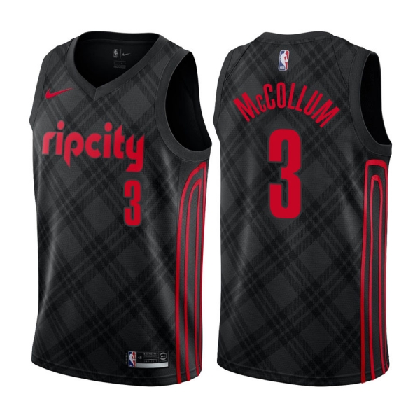 Portland Trail Blazers #3 C.J. McCollum City Jersey