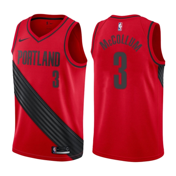 Portland Trail Blazers #3 C.J. McCollum Statement Jersey