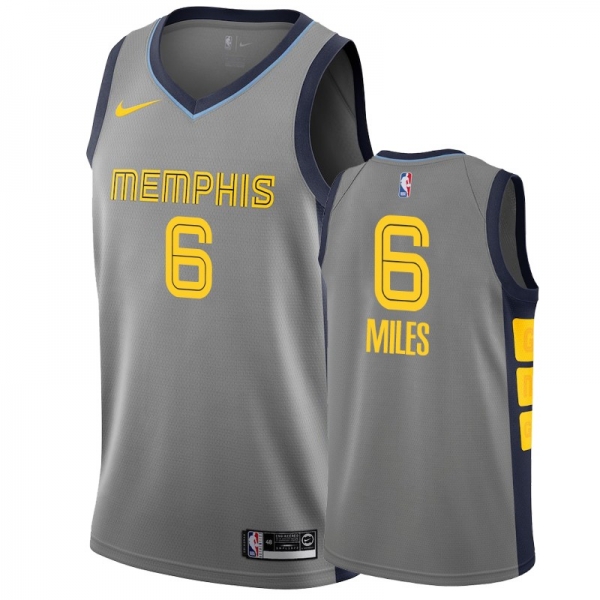 Memphis Grizzlies #6 C.J. Miles City Jersey