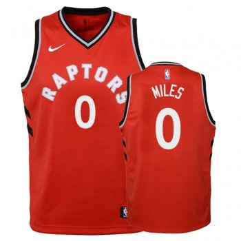 Youth Toronto Raptors #0 C.J. Miles Icon Jersey