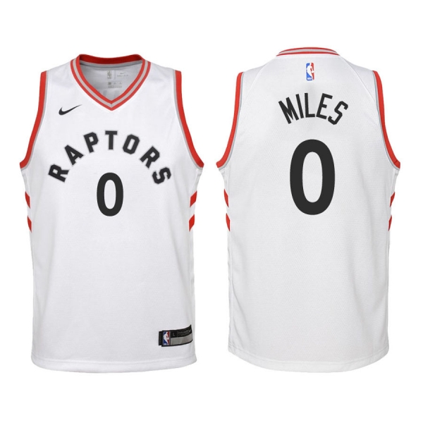 Youth Toronto Raptors #0 CJ Miles Association Jersey