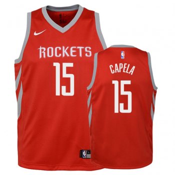 Youth Houston Rockets #15 Clint Capela Icon Jersey