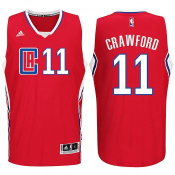 2015-16 Season Clippers New Logo Jamal Crawford Red Jersey