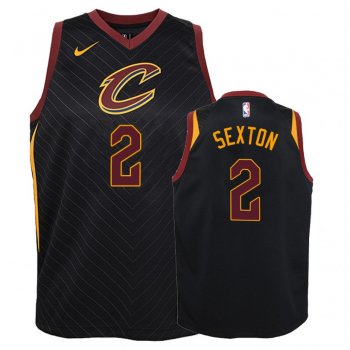 Youth Cleveland Cavaliers #2 Collin Sexton Statement Jersey