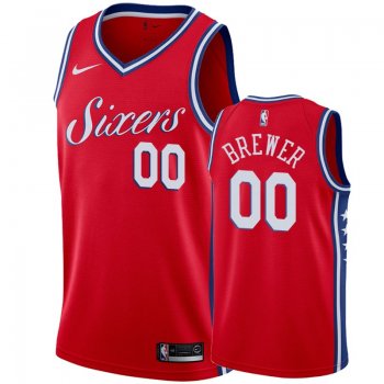 Philadelphia 76ers #00 Corey Brewer Statement Jersey