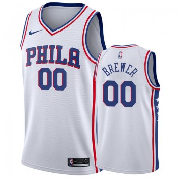 Philadelphia 76ers #00 Corey Brewer Association Jersey