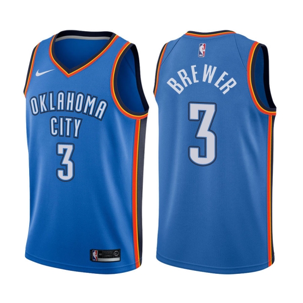 Oklahoma City Thunder #3 Corey Brewer Icon Jersey