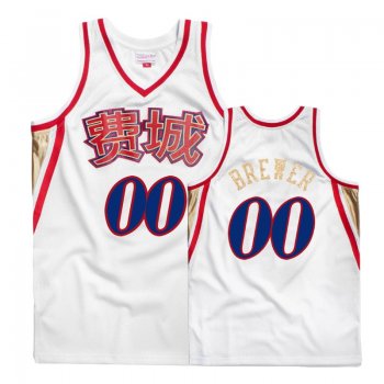 Philadelphia 76ers #00 Corey Brewer Chinese New Year Jersey