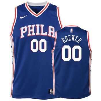 Youth Philadelphia 76ers #00 Corey Brewer Icon Jersey