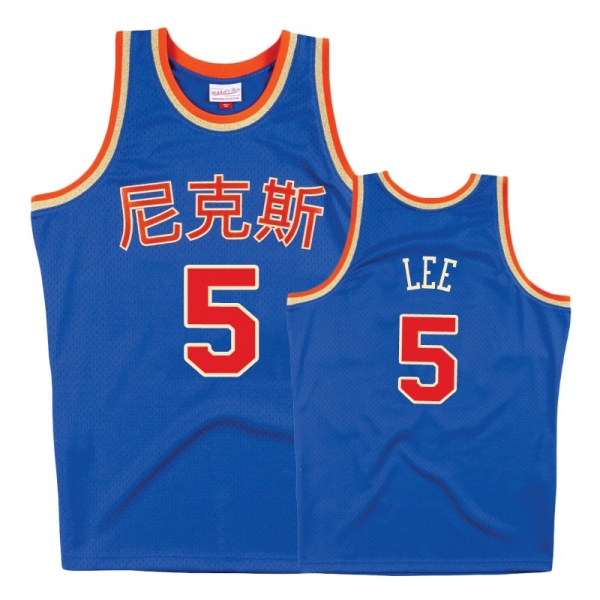 New York Knicks #5 Courtney Lee Chinese New Year Jersey