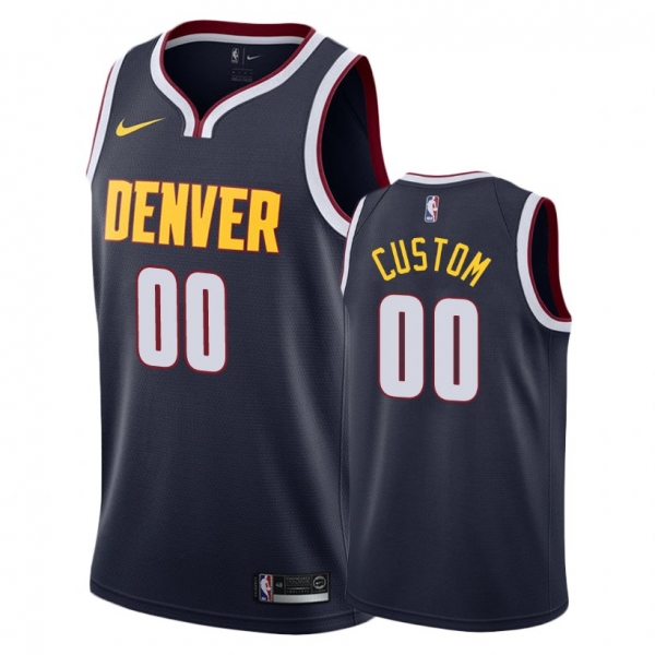 Denver Nuggets #00 Custom Icon Jersey