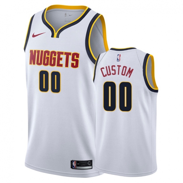 Denver Nuggets #00 Custom Association Jersey