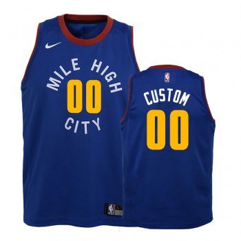 Denver Nuggets #00 Custom Statement Jersey