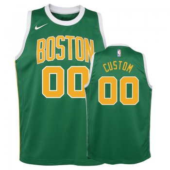 Boston Celtics #00 Custom Earned Jersey