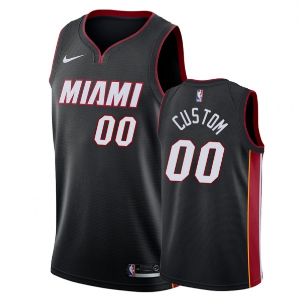 Miami Heat #00 Custom Icon Jersey