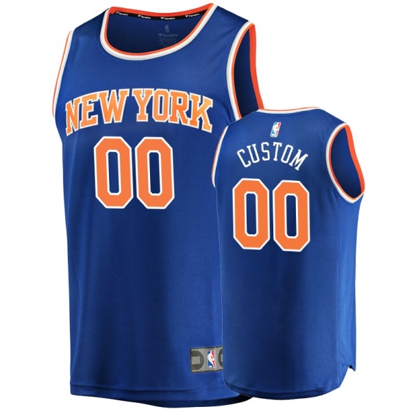 Detroit Pistons #00 Custom Icon Jersey