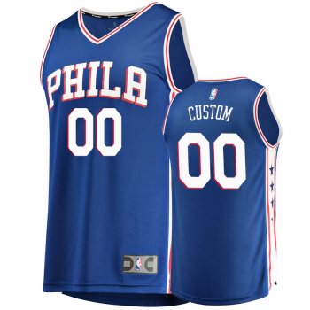 Philadelphia 76ers #00 Custom Icon Jersey