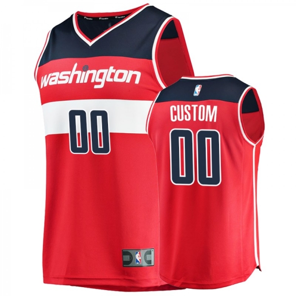 Washington Wizards #00 Custom Icon Jersey