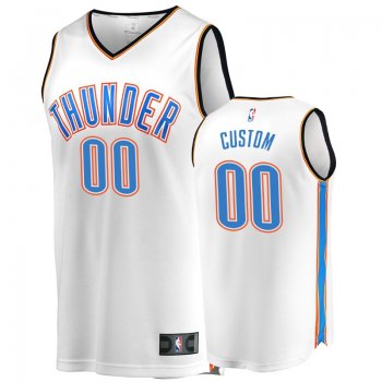 Oklahoma City Thunder #00 Custom Icon Jersey