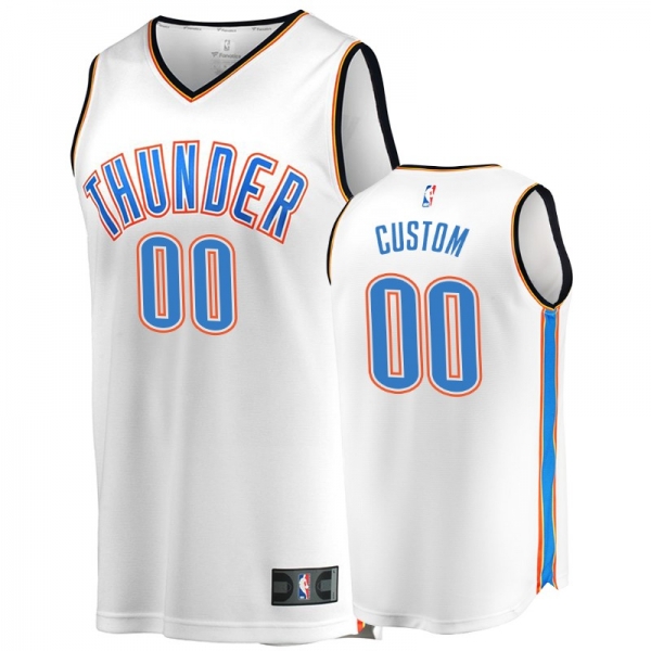 Oklahoma City Thunder #00 Custom Icon Jersey