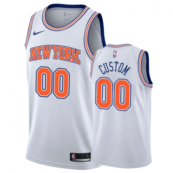 New York Knicks #00 Custom Statement Jersey