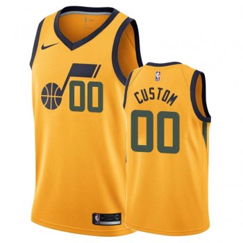 Utah Jazz #00 Custom Statement Jersey