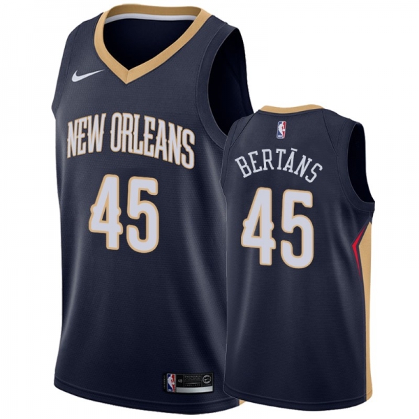 New Orleans Pelicans #45 Dairis Bertans Icon Jersey