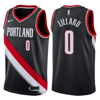 Portland Trail Blazers #0 Damian Lillard Icon Jersey