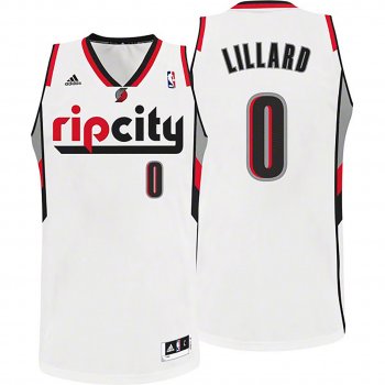 Damian Lillard Rip City White Swingman Jersey