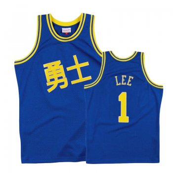 Golden State Warriors #1 Damion Lee Chinese New Year Jersey