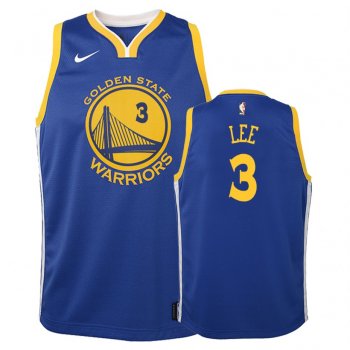 Youth Golden State Warriors #3 Damion Lee Icon Jersey