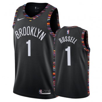 Brooklyn Nets #1 D'Angelo Russell City Jersey