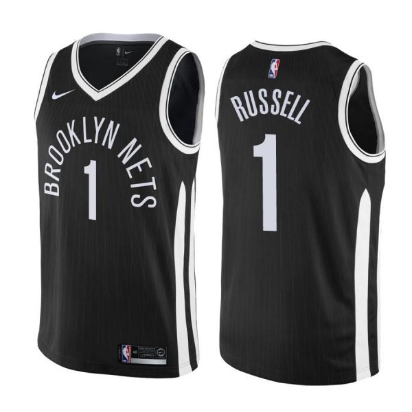 Brooklyn Nets #1 D'Angelo Russell City Jersey