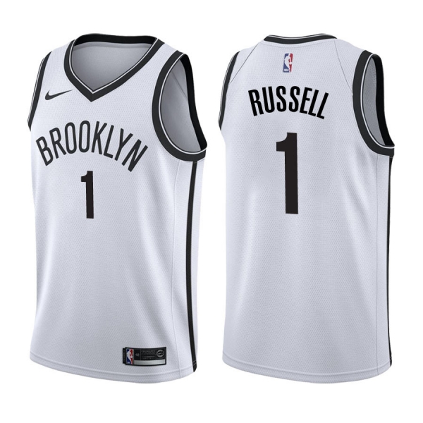 Brooklyn Nets #1 D'Angelo Russell Association Jersey