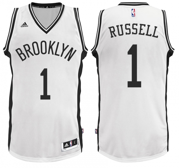 Brooklyn Nets #1 D'Angelo Russell Home Jersey