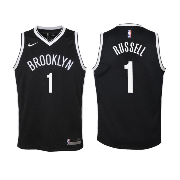 Youth Brooklyn Nets #1 D'Angelo Russell Icon Jersey