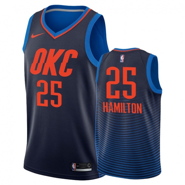 Oklahoma City Thunder #25 Daniel Hamilton Statement Jersey