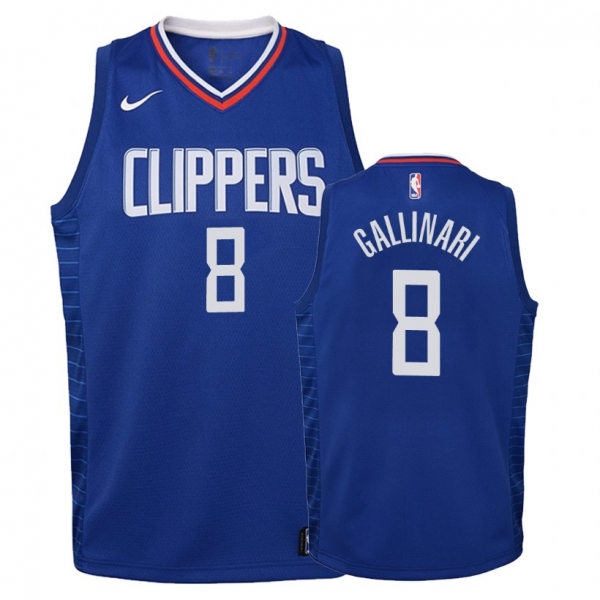 Youth Los Angeles Clippers #8 Danilo Gallinari Icon Jersey