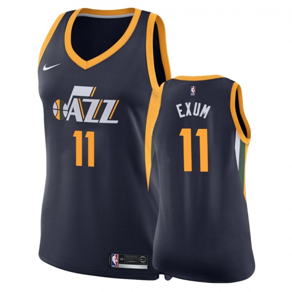 Women's Utah Jazz #11 Dante Exum Icon Jersey