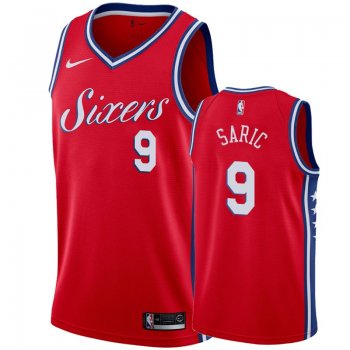 Philadelphia 76ers #9 Dario Saric Statement Jersey