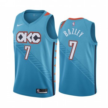 Oklahoma City Thunder #7 Darius Bazley City Jersey