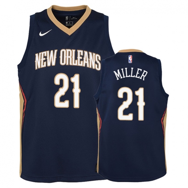 Youth New Orleans Pelicans #21 Darius Miller Icon Jersey