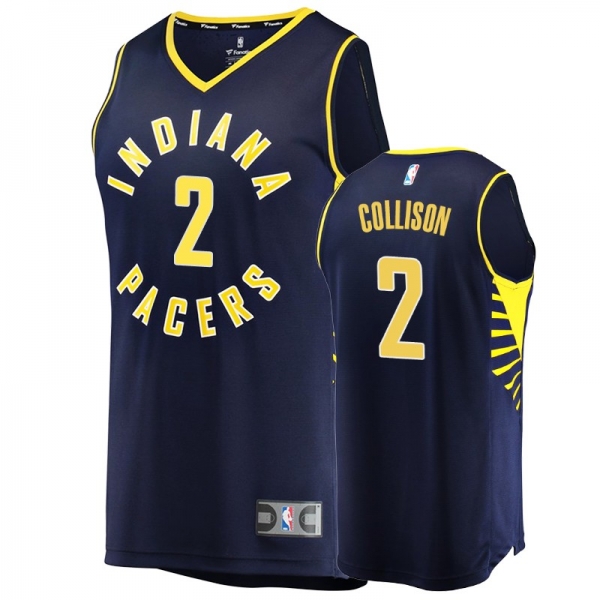 Men's Pacers Darren Collison Navy Replica Icon Jersey Fanatics Branded