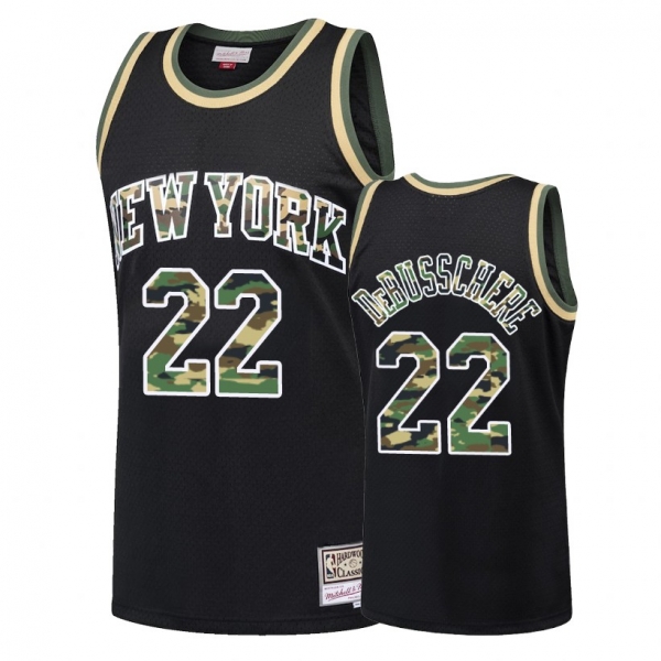 New York Knicks #22 Dave DeBusschere Straight Fire Jersey